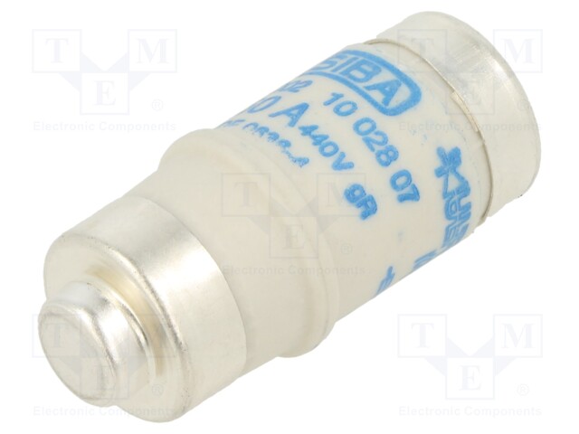 Fuse: fuse; gR; 50A; 440VAC; ceramic,industrial; D02; URD