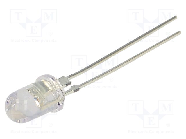 LED; 5mm; orange; 60000mcd; 30°; Front: convex; 2.3÷2.8VDC; -30÷85°C