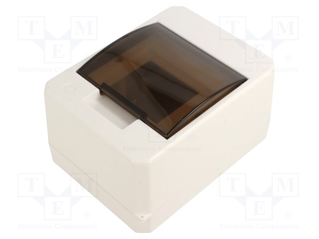 Enclosure: for modular components; IP40; white; No.of mod: 4