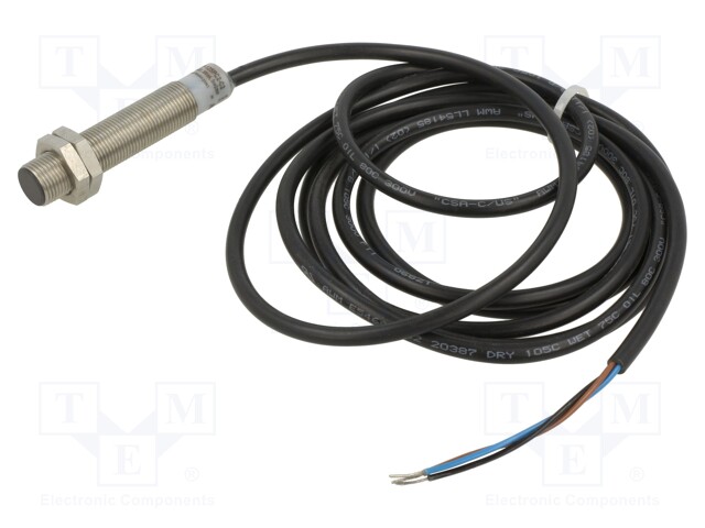 Sensor: inductive; M12; Connection: lead 2m; Mat: brass