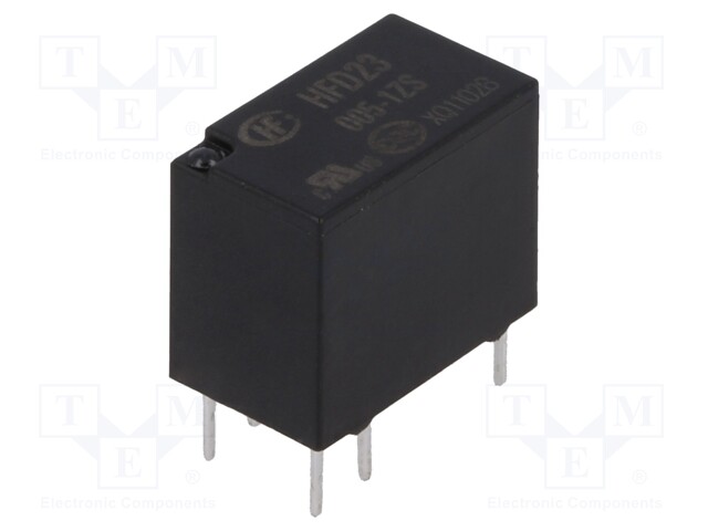 Relay: electromagnetic; SPDT; Ucoil: 5VDC; 0.5A/125VAC; 1A/30VDC