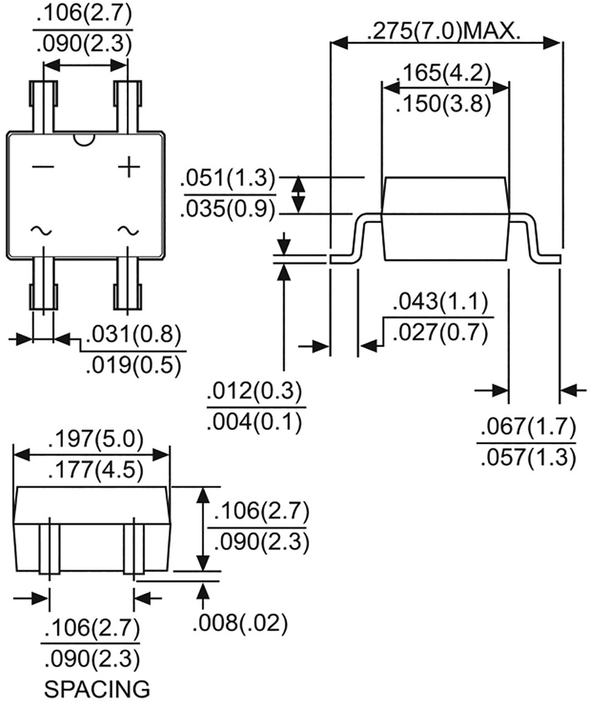 Single-phase bridge rectifier