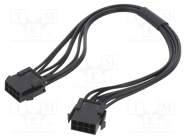 Cable; Micro-Fit 3.0; MX-43020-0800,male-male; PIN: 8; 0.2m; 4A