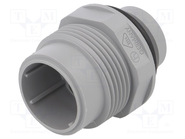 Socket; Connector: DIN 43651; NR; male; PIN: 7; w/o contacts; 10A