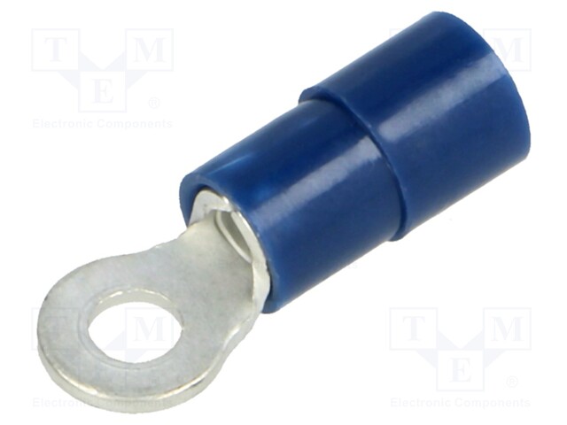 Ring terminal; M3; Ø: 3.2mm; 1.5÷2.5mm2; crimped; for cable; tinned