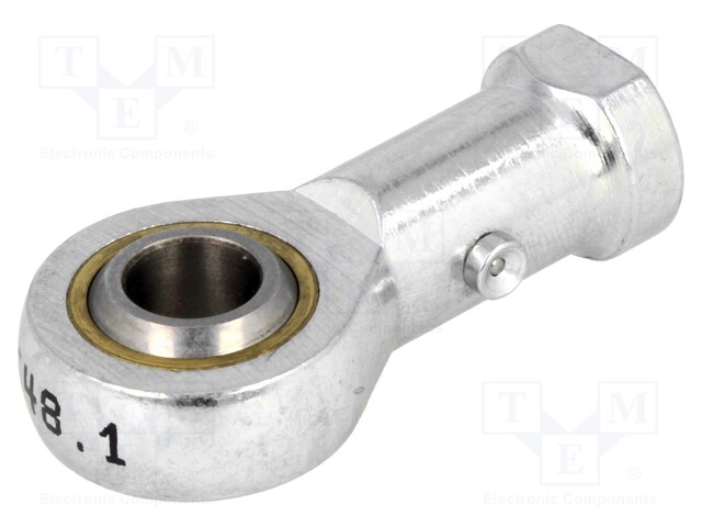 Ball joint; 12mm; Thread: M12; Mat: steel; Pitch: 1,75; Plating: zinc