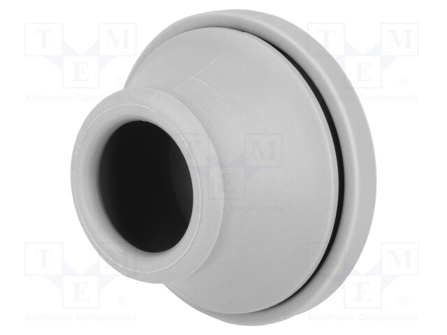 Grommet; Ømount.hole: 48mm; TPE (thermoplastic elastomer); grey