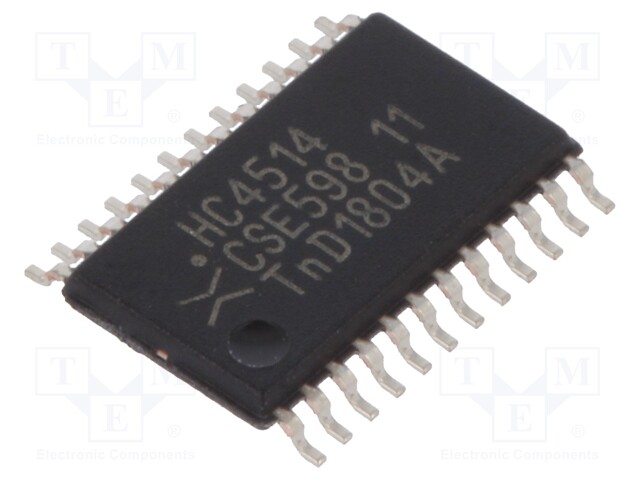 IC: digital; 4-to-16 lines,decoder,demultiplexer; SMD; TSSOP24