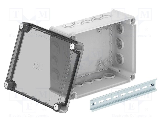 Enclosure: junction box; X: 190mm; Y: 240mm; Z: 112mm; IP66