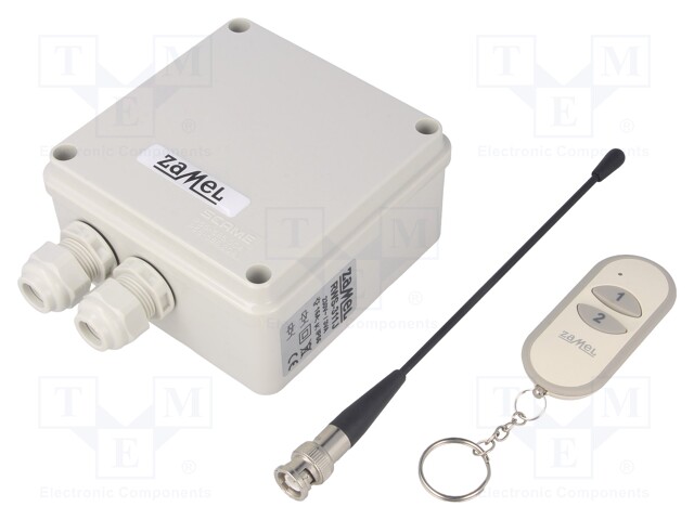 Wireless cutout power switch; EXTA FREE; IP56; 230VAC; NO; 868MHz