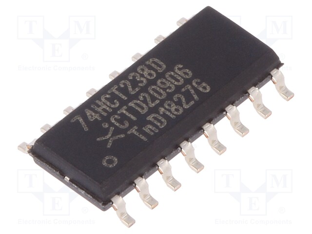 IC: digital; 3-to-8 lines,decoder,demultiplexer; SMD; SO16