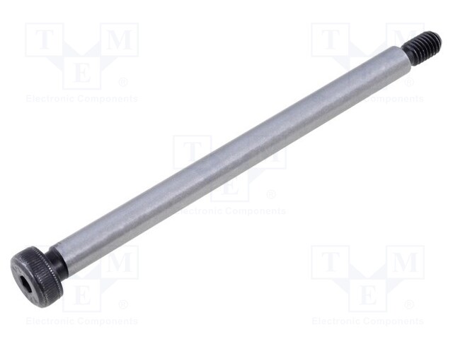 Shoulder screw; Mat: steel; Thread len: 9.5mm; Thread: M5; ISO: 7379