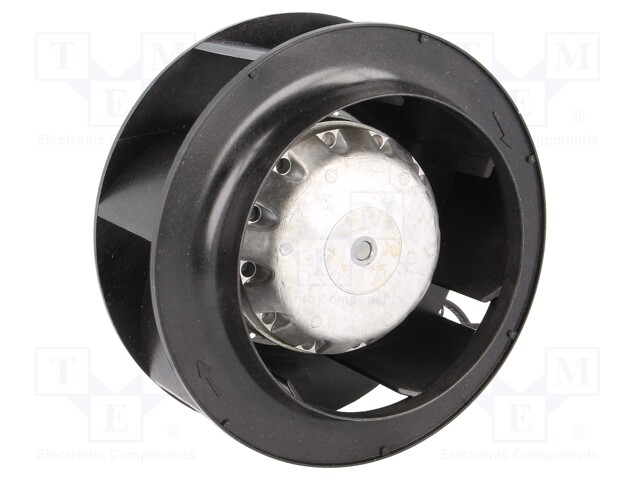 Fan: AC; radial; 230VAC; Ø133x72mm; 280.5m3/h; 50dBA; ball bearing