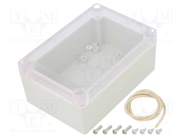 Enclosure: multipurpose; X: 85mm; Y: 125mm; Z: 55mm; Ritec; IP65