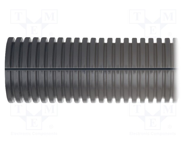 Conduit; ØBraid : 10.1mm; polyamide; black; Len: 100m; -40÷120°C