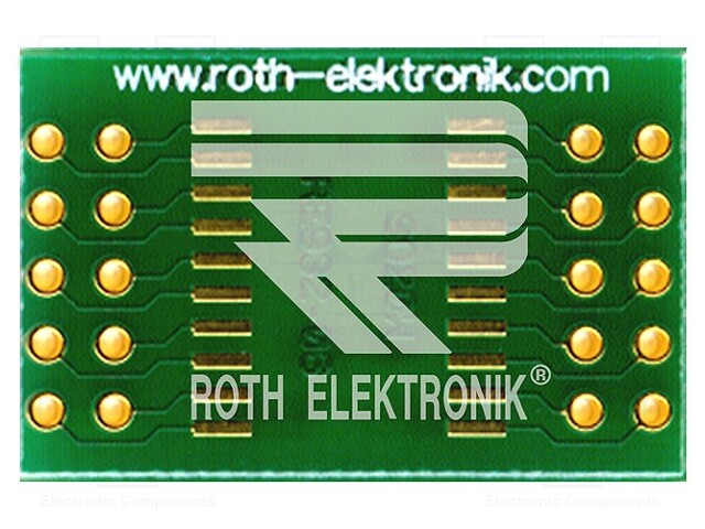 Board: universal; multiadapter; W: 16mm; L: 25.5mm; SO20W