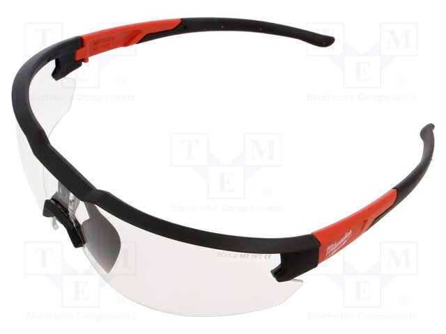 Safety spectacles; Lens: transparent