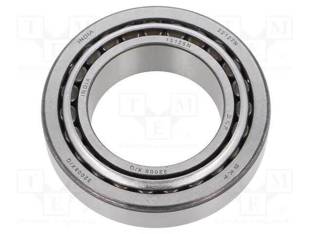 Bearing: tapered roller; Øint: 40mm; Øout: 68mm; W: 19mm; Cage: steel