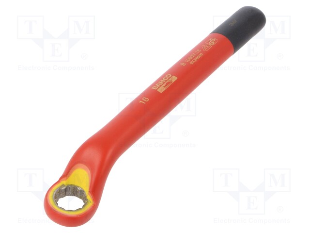 Key; insulated,box; 16mm; IEC 60900,VDE; tool steel; 1kV; 200mm