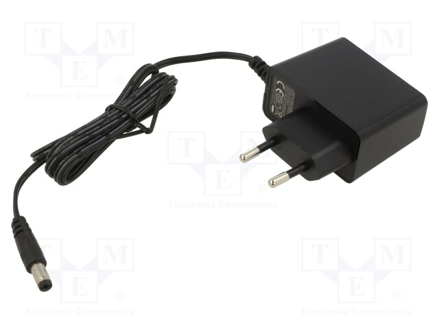 Power supply: switched-mode; constant voltage; 15VDC; 1A; 15W