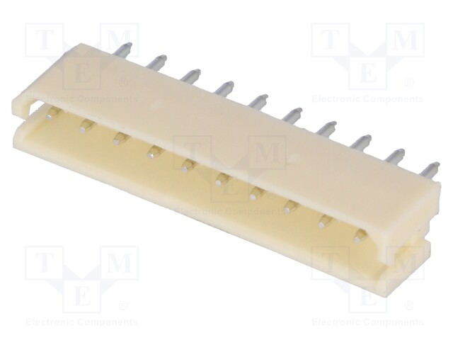 Socket; wire-board; male; A2506; 2.5mm; PIN: 10; THT; 250V; 3A; tinned