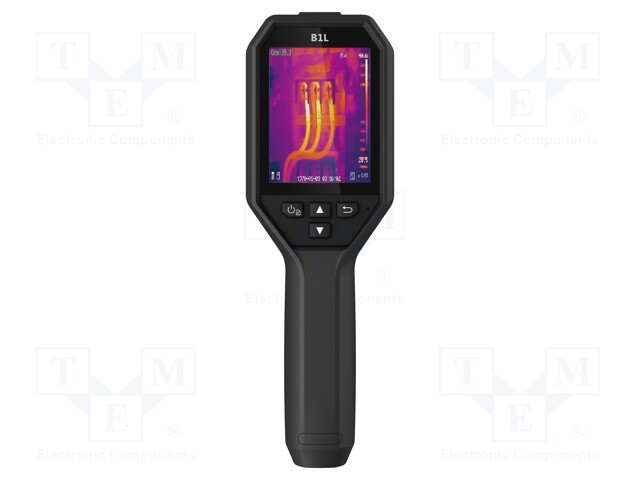 Infrared camera; Temp: -20÷550°C; Accur: ±2°C; ≤40mK; 4.85mrad