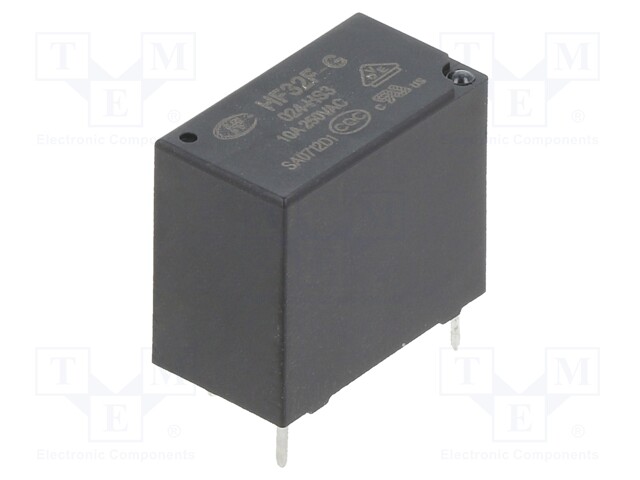 Relay: electromagnetic; SPST-NO; Ucoil: 24VDC; 10A/250VAC; 10A