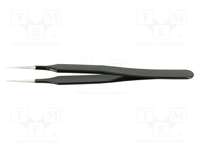 Tweezers; Blade tip shape: sharp; Tweezers len: 110mm; ESD