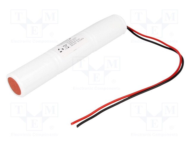 Re-battery: Ni-MH; C; 3.6V; 4000mAh; Leads: 250mm leads