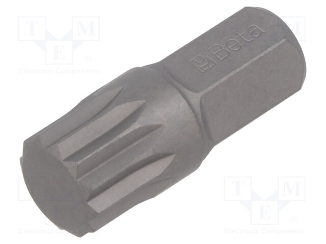 Screwdriver bit; spline (12-angles); XZN M12; Overall len: 30mm