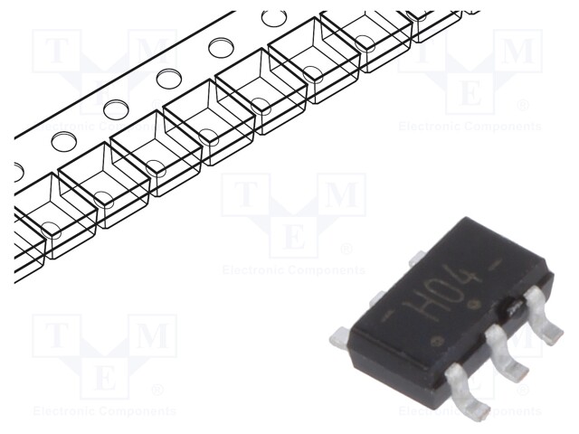 IC: digital; inverter; Channels: 2; SMD; TSOP6; Series: HC; 2÷6VDC