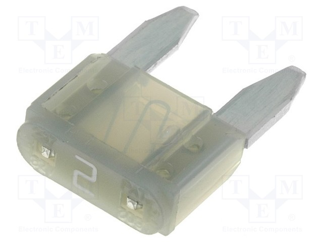 Fuse: fuse; 2A; 32V; automotive; 10,9mm; MINI