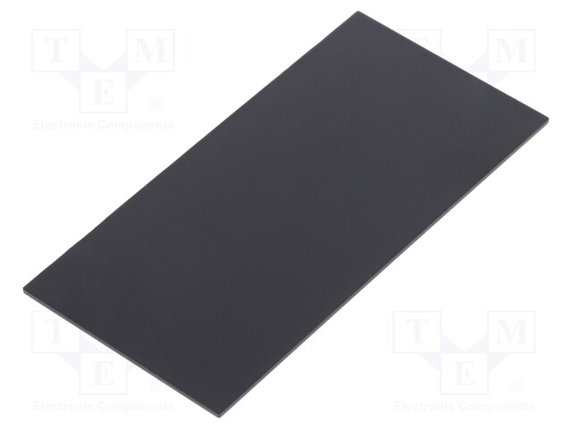 Cover; X: 50mm; Y: 100mm; G1005025B; -20÷60°C; Cover material: ABS