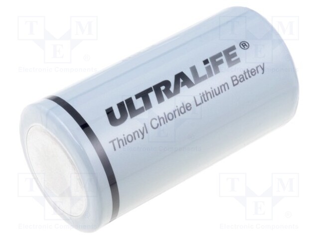 Battery: lithium; 3.6V; C; Ø26.2x50mm; 9000mAh; non-rechargeable