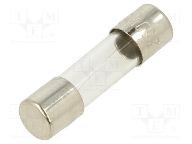 Fuse: fuse; 250mA; 250VAC; glass; 20x5.2mm; bulk