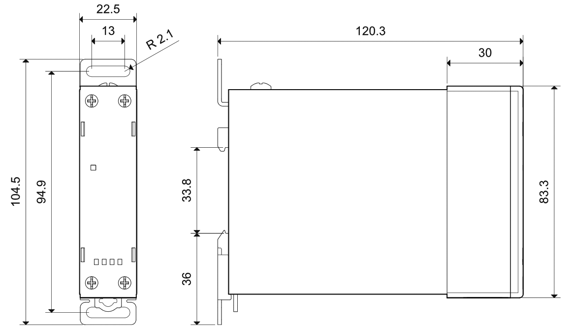 Relay: solid state; Ucntrl: 4÷32VDC; 30A; 48÷480VAC; DIN; -20÷80°C