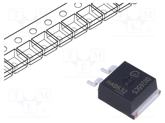 Diode: Schottky rectifying; SiC; SMD; 650V; 2A; Ufmax: 1.5V; 36W