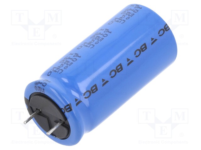 Capacitor: electrolytic; THT; 680uF; 100VDC; Ø18x35mm; Pitch: 7.5mm