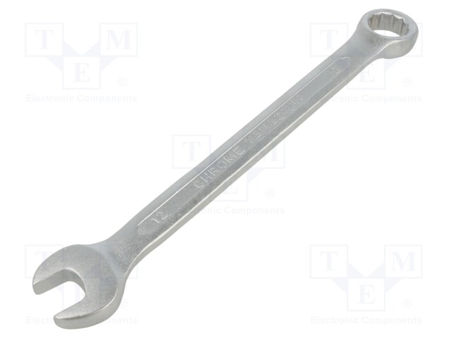 Wrench; combination spanner; 12mm; Overall len: 160mm; DIN 3113