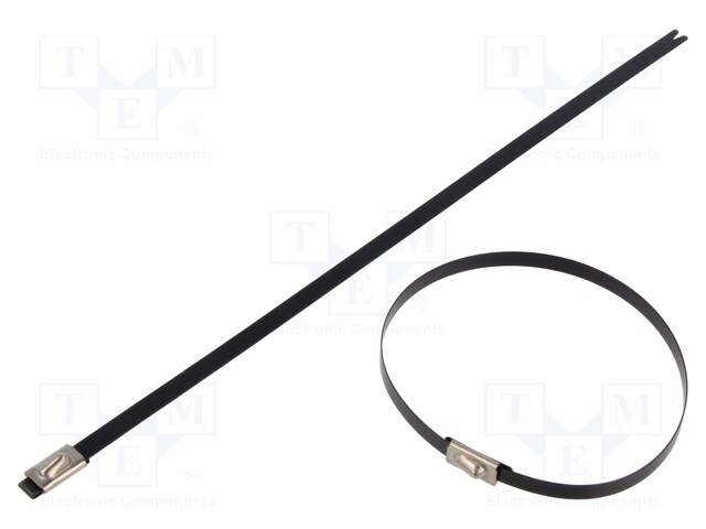 Cable tie; L: 201mm; W: 4.6mm; acid resistant steel; 540N