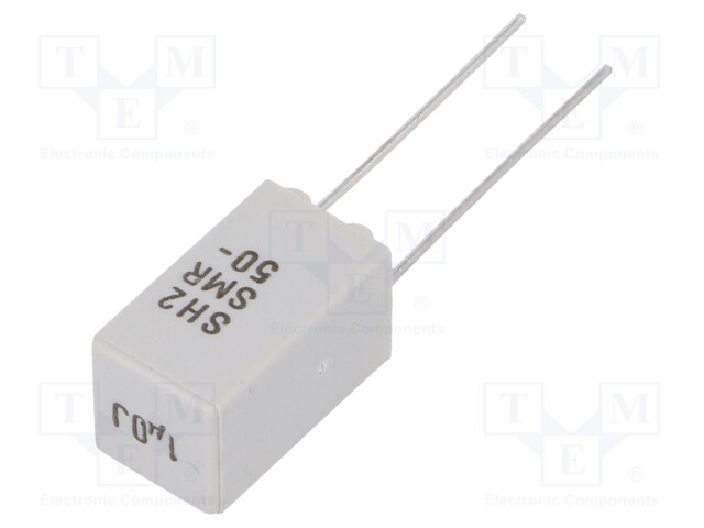 Capacitor: metallized PPS; 1uF; 5mm; ±5%; 7.2x7.2x13mm; -55÷150°C