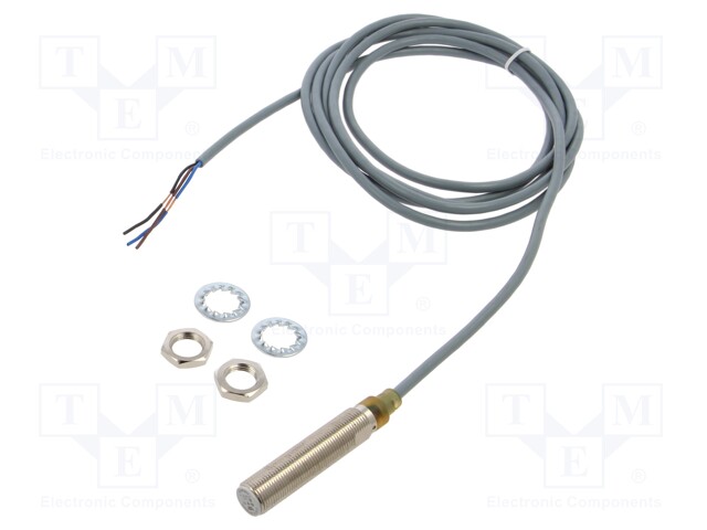 Sensor: inductive; 0÷6mm; 10÷36VDC; M12; Connection: lead 2m; IP67