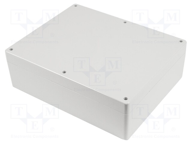 Enclosure: multipurpose; X: 240mm; Y: 300mm; Z: 95mm; 1554; ABS; grey