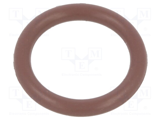 O-ring gasket; FPM; D: 2mm; Øint: 11mm; brown; -20÷200°C