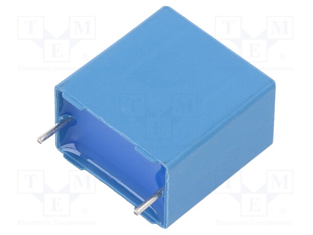 Capacitor: polypropylene; 0.47uF; 630VDC; 15mm; ±10%; 11x18.5x18mm