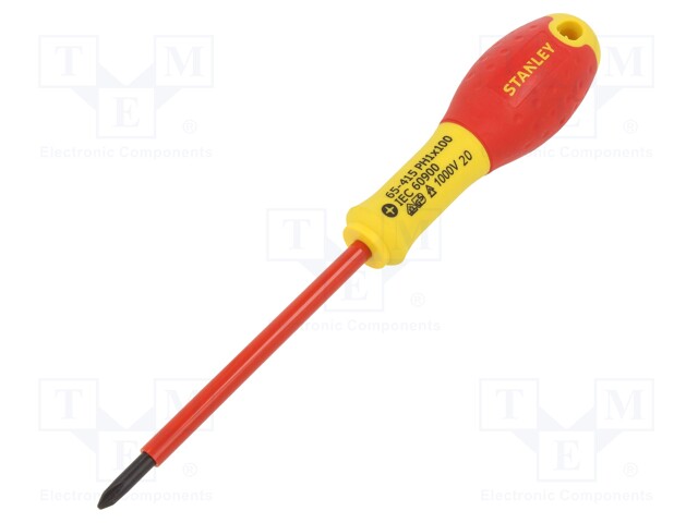 Screwdriver; Phillips; insulated; PH1; Series: FATMAX®; 100mm