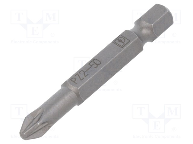 Screwdriver bit; Pozidriv®; Overall len: 50mm