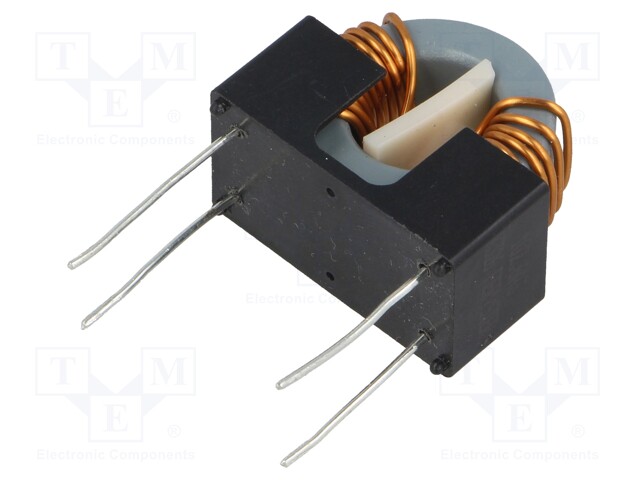 Inductor: wire; THT; 1mH; 6.3A; 15mΩ; 230VAC; 12.7x15mm; -20÷+50%