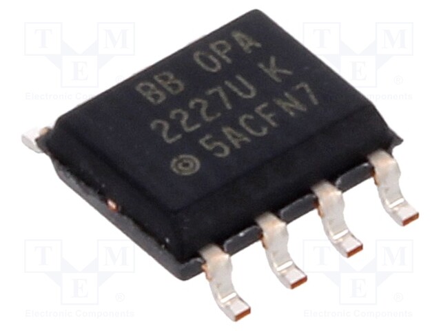 Operational amplifier; 8MHz; 2.5÷18V; Channels: 2; SO8