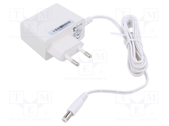 Power supply: switched-mode; mains,plug; 12VDC; 1.5A; 18W; Plug: EU